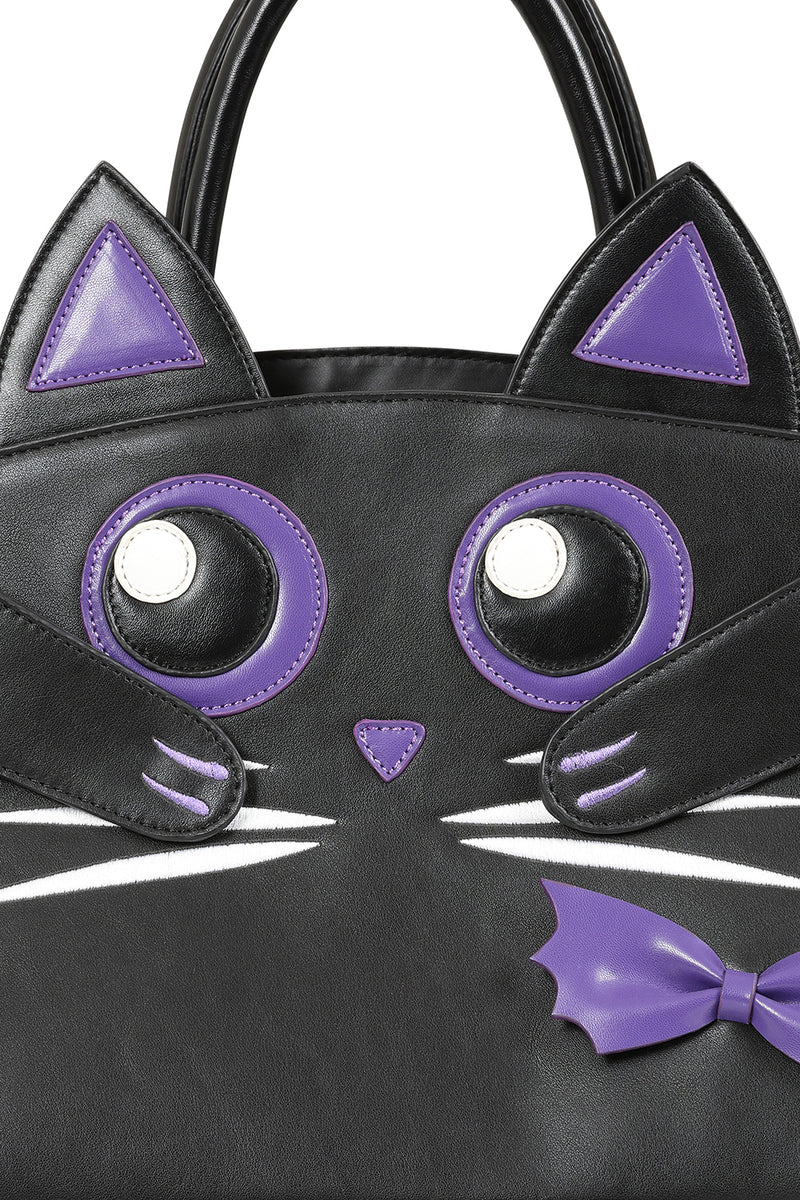 Mystic Cat Satchel Bag by Banned