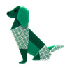 Give the Dog a Bone Brooch by Erstwilder
