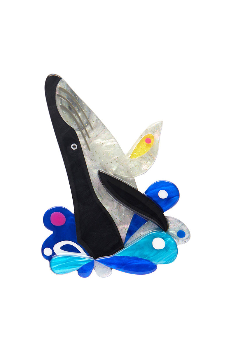 The Halcyon Humpback Whale Brooch by Erstwilder