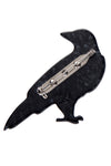 Black as Night Brooch by Erstwilder