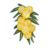 Acacia in Gold Brooch by Erstwilder