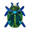 Luck of the Beetle Brooch by Erstwilder
