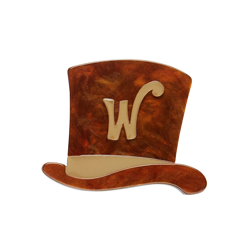 Mr. Wonka's Cap Mini Brooch by Erstwilder