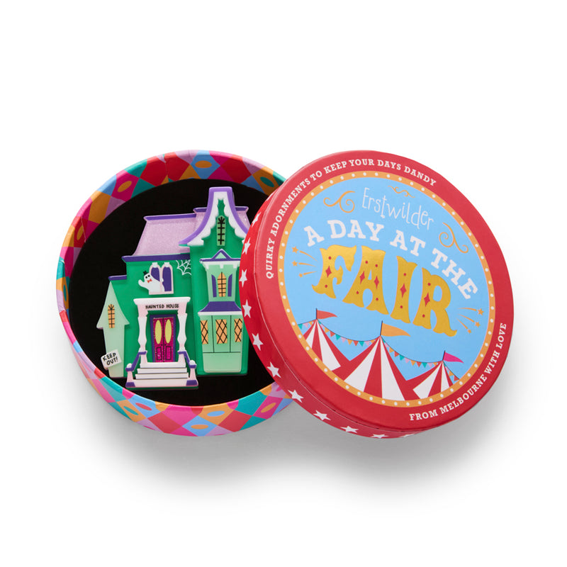 Enter If You Dare Brooch by Erstwilder