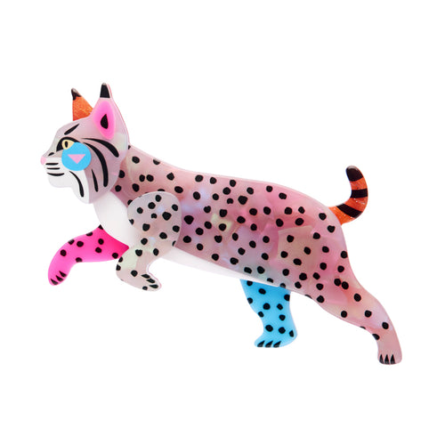 The Bohemian Bobcat Brooch by Erstwilder