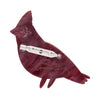 The Notable Northern Cardinal Brooch by Erstwilder
