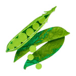 Peas Please Brooch by Erstwilder