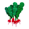 Radish Remedy Brooch by Erstwilder