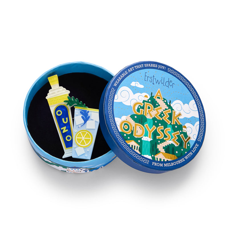 Opal Ouzo Brooch by Erstwilder – Modern Millie