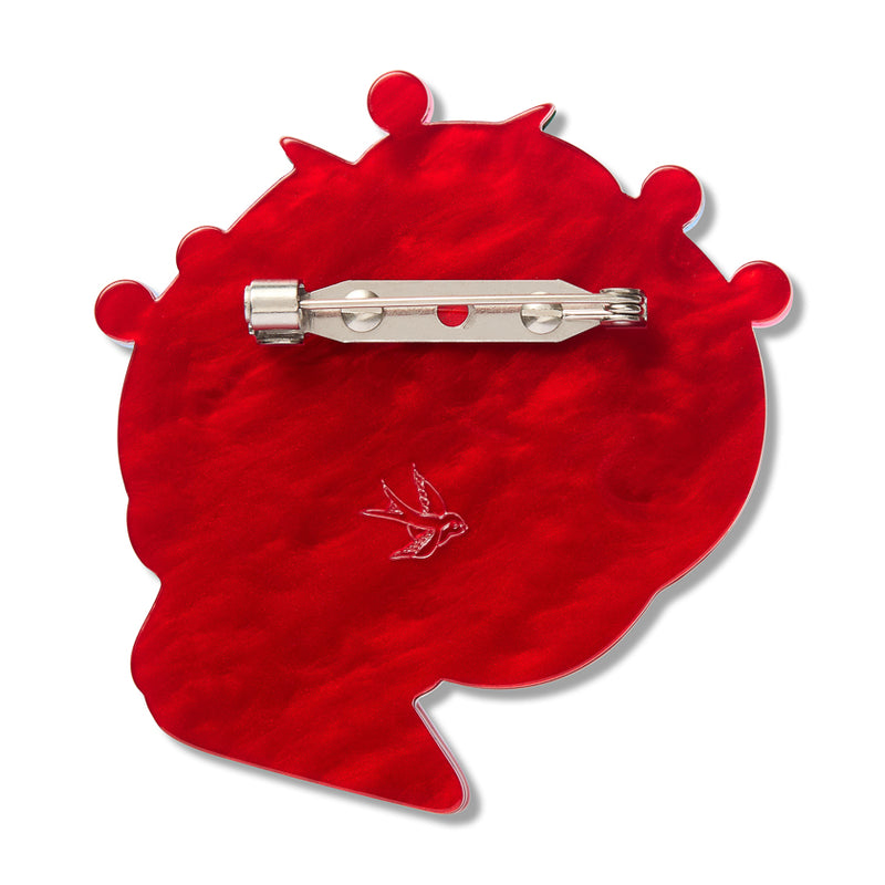 Classic Pin Cushion Brooch by Erstwilder – Modern Millie display picture 2