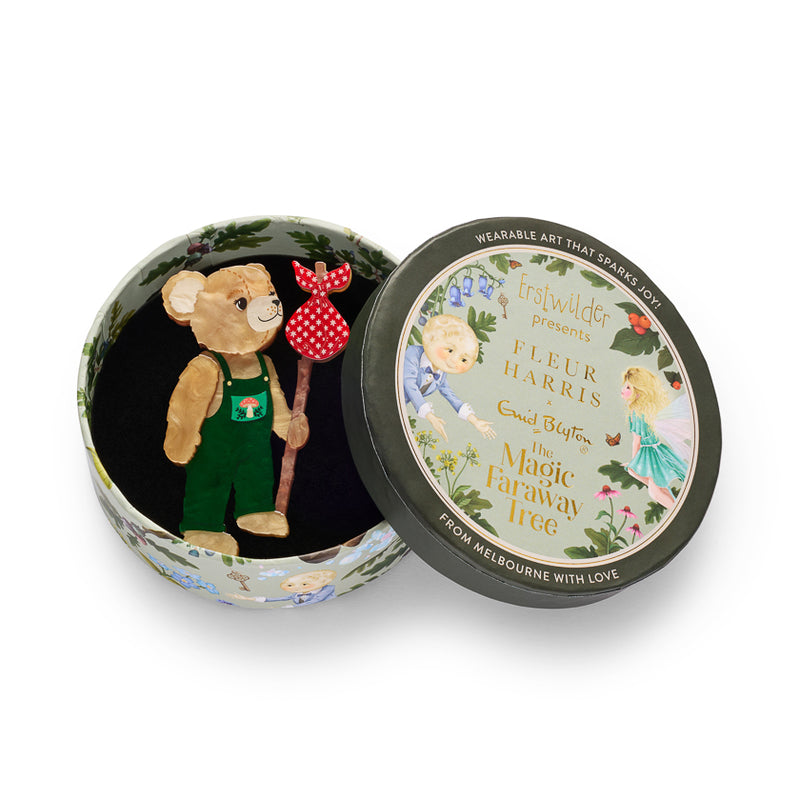 Bear's Adventures Brooch by Erstwilder – Modern Millie