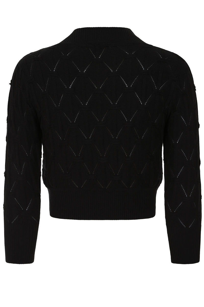 Black Eden Bolero Sweater by Banned