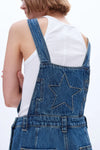 Wide Leg Denim Overalls by Bayeas