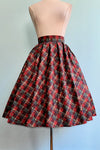 Holiday Plaid Doris Skirt by Retrolicious