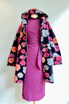 Magenta Tie Side Knit Dress by Compania Fantastica