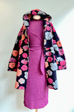 Magenta Tie Side Knit Dress by Compania Fantastica