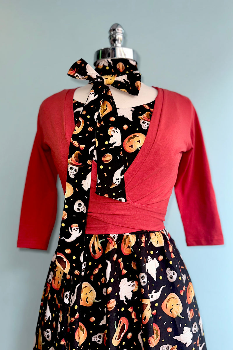 Rust Sweet Sweater by Heart of Haute