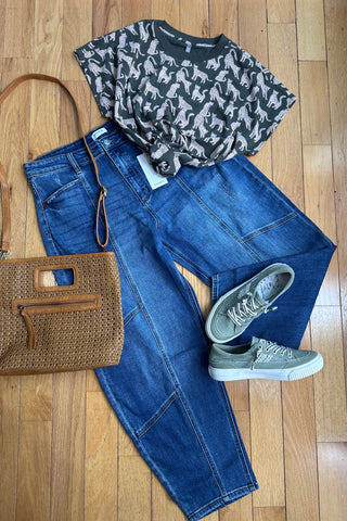 00s Artemis Classic damage paint denim Modern Edge + Western Soul 