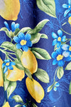Navy Lemons Greta Dress by Retrolicious