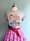 When Injustice Becomes Law Resistance Becomes Duty T-Shirt in Grey
