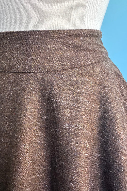 Chocolate Sophie Skirt by Timeless London