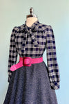 Jemima Tartan Blouse by Hearts & Roses London