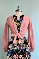 Pink Knit Grace Full Sleeve Sweet Sweater by Heart of Haute