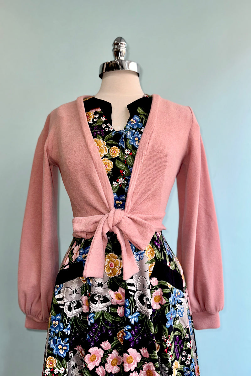 Pink Knit Grace Full Sleeve Sweet Sweater by Heart of Haute