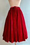 Red Velvet Millie Skirt by Banned