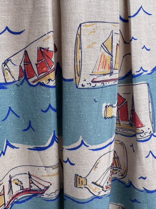 Blue Ships Ahoy Florence Skirt by Palava