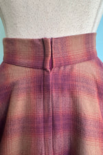 Autumn Plaid Flannel Circle Skirt by Heart of Haute