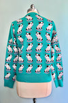 Turquoise Possum Sweater by Sesame the Opossum