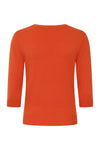 Orange Scaredy Cat Mia Cardigan by Banned