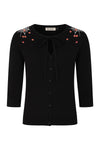 Spiderweb Blossom Mia Cardigan by Banned