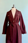 Belted Trench Coat in Chestnut