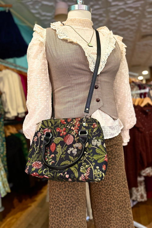 Victorian High Neck Blouse in Ivory