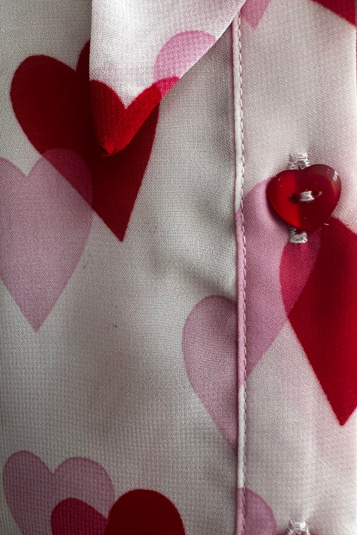 Heart Aphrodite Top by Hell Bunny