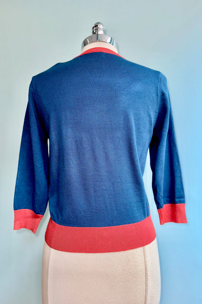 Fabled Fox Embroidered Skye Cardigan by Miss Lulo