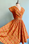 Harvest Plaid Greta Dress by Retrolicious