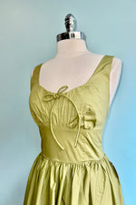 Sage Lolita Midi Dress by Timeless London