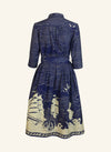 Navy Shipwreck Cynthia Dress by Palava