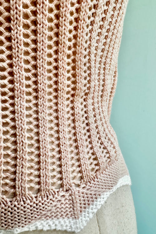 Pink Ruffle Shoulder Cropped Pullover Top by Voodoo Vixen