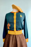 Teal Squirrel Vera Cardigan by Palava
