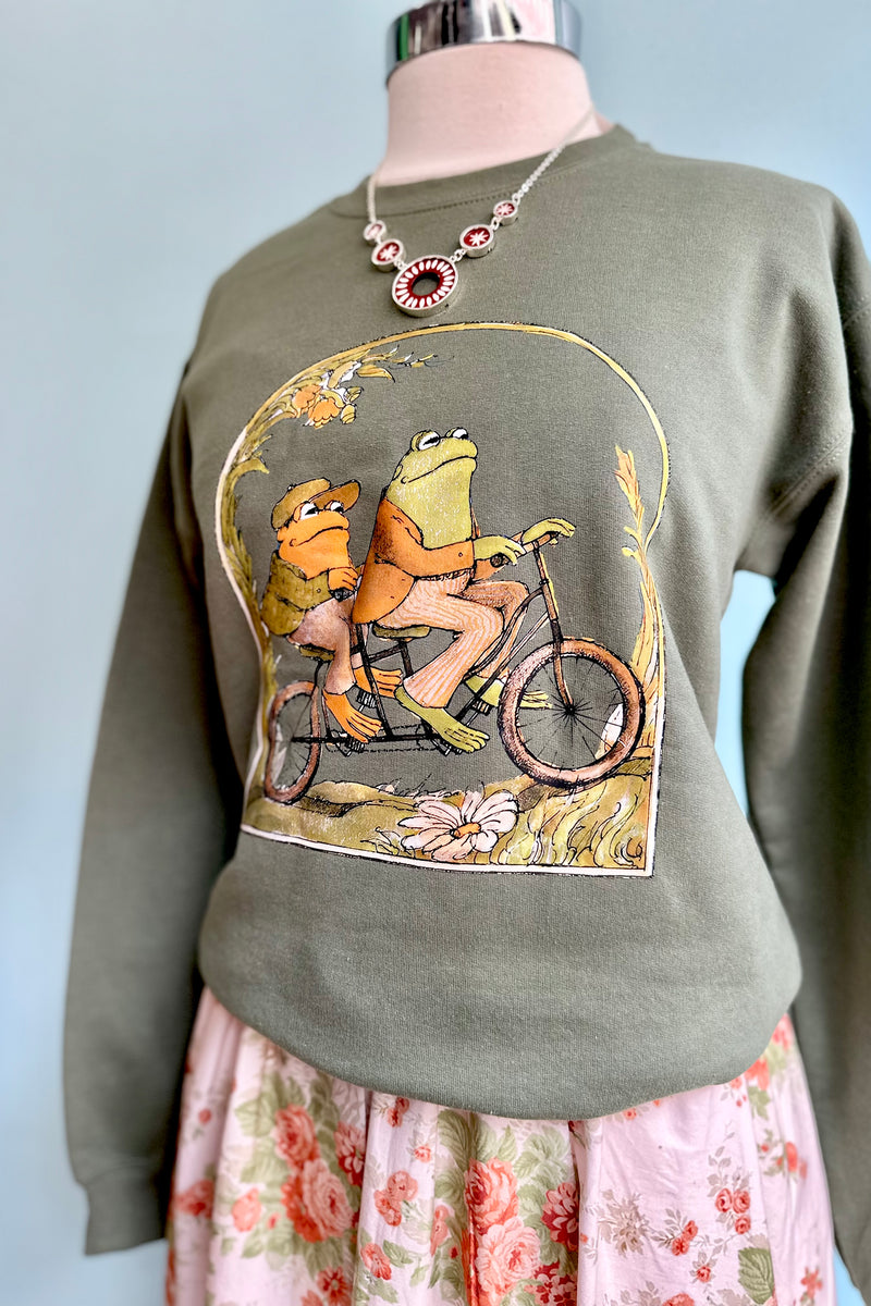 Frog and Toad Sweatshirt in Green