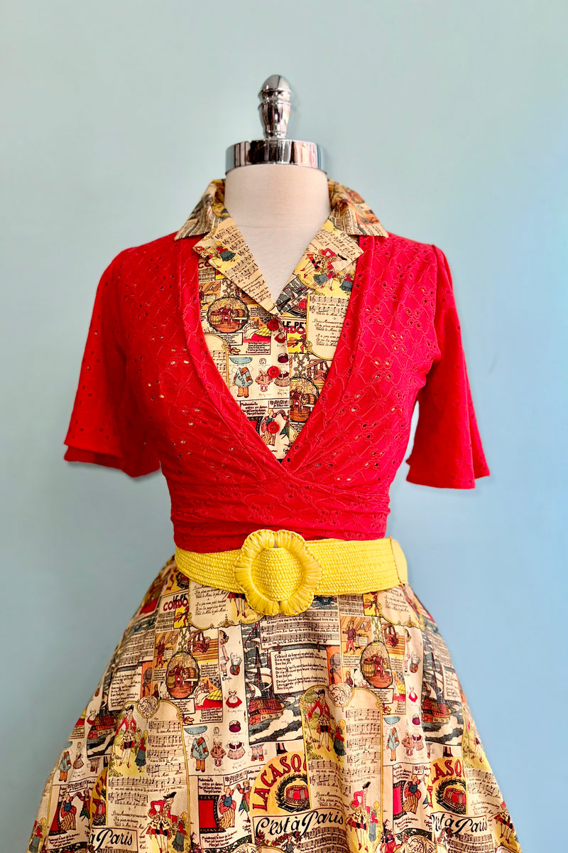 Musical Cartoons Top by Tulip B.