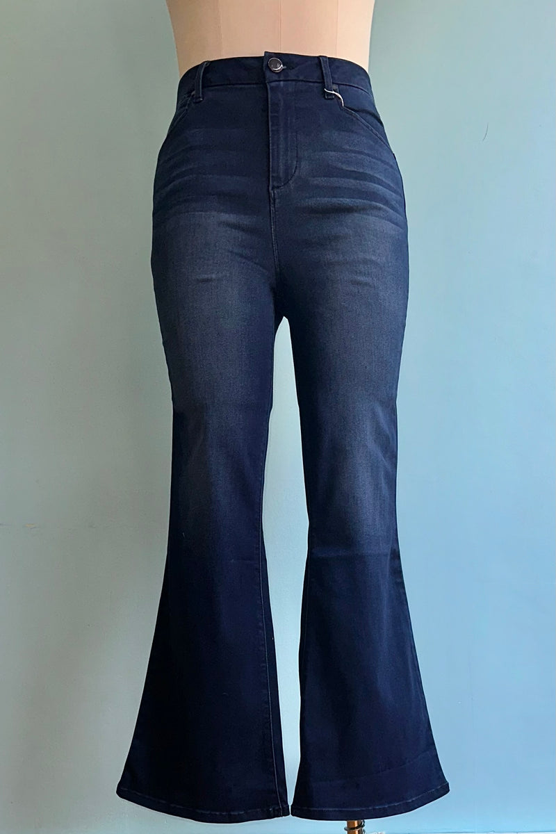 30" Better than Butter Flare Leg Jeans by 1822 Denim