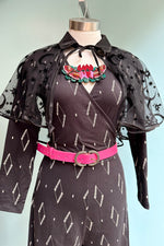 Moon and Stars Mesh Capelet