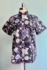 Deathly Bouquet Button Down Top by Morning Witch