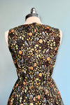 Pumpkins and Foliage Midi Dress by Retrolicious