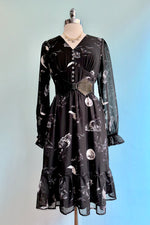 Over the Moon Dress by Hell Bunny